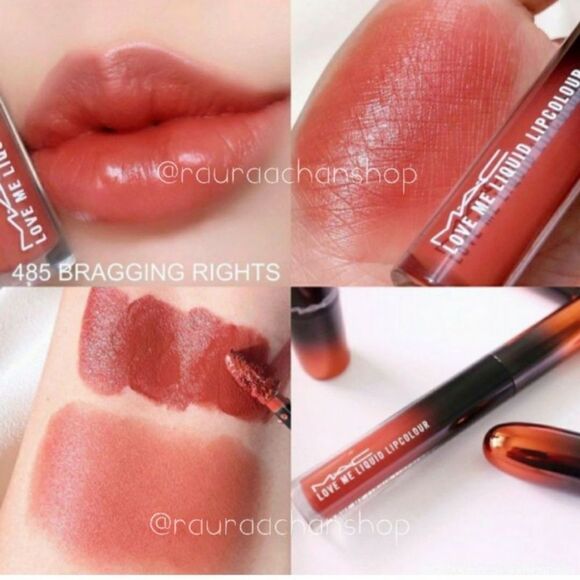 MAC Love Me Liquid Lipstick in Bragging Rights - Picture 8 of 15